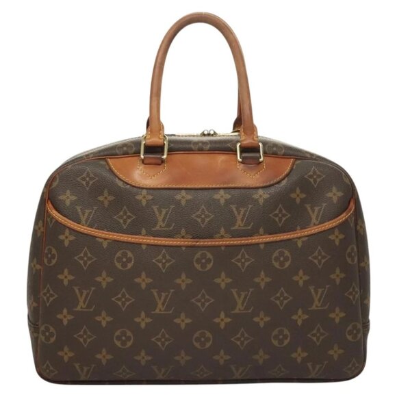 LOUIS VUITTON Monogram Deauville Hand Bag M47270 LV Authentic - Picture 7 of 13